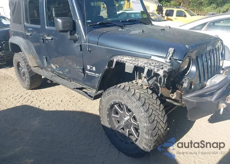 2008 Jeep Wrangler Unlimited X from USA, damaged, VIN 1J4GA39168L599225
